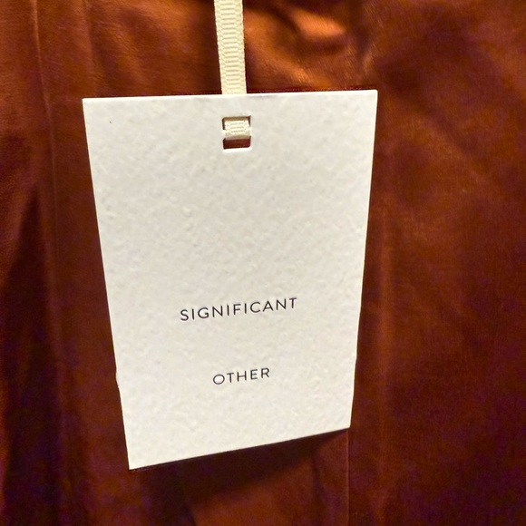 Significant Other (Anthropology) - Holly Mini in Clay - NWT - Size US 4 - Picture 8 of 9